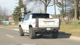 2022 GMC HUMMER EV prototype caught by Electric Vehicle Forums