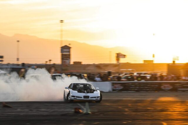 Holley LS Fest West drift 2