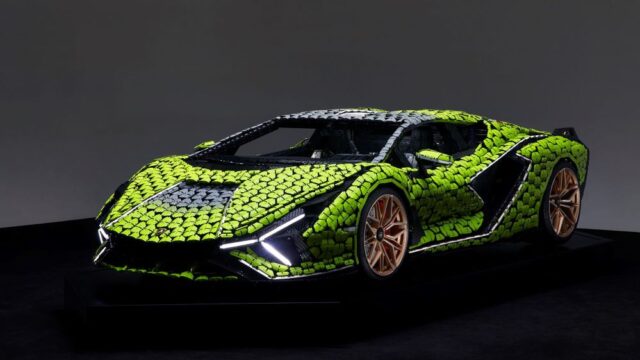Lamborghini Sian Lifesize Lego