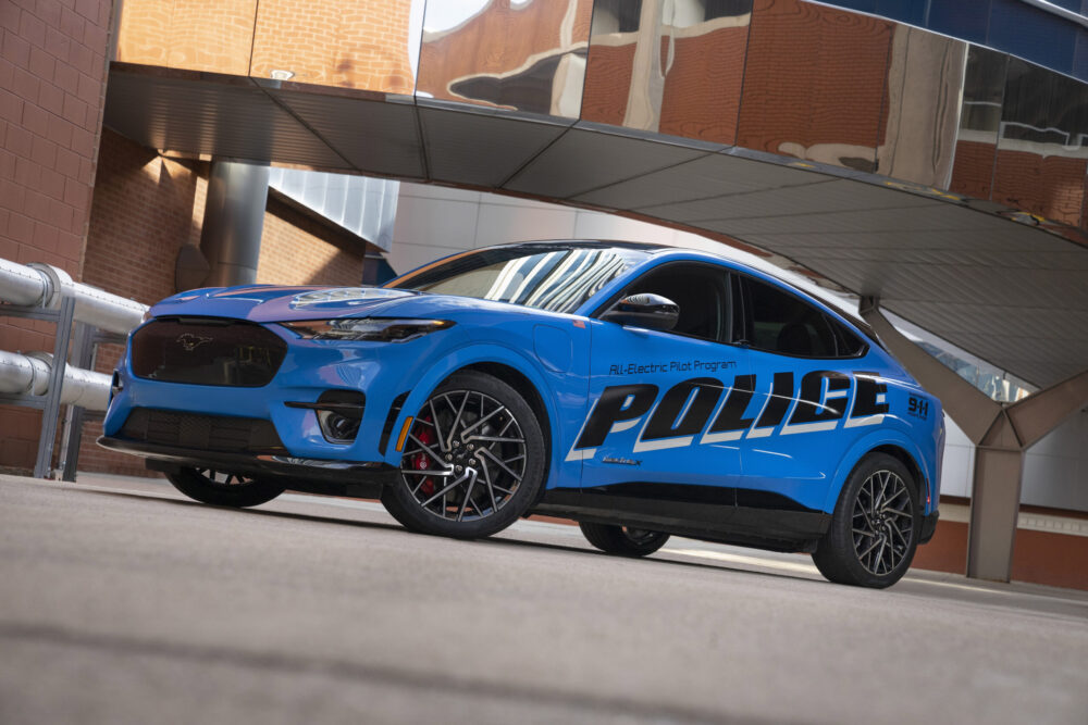 Ford Mustang Mach-E Police Demo