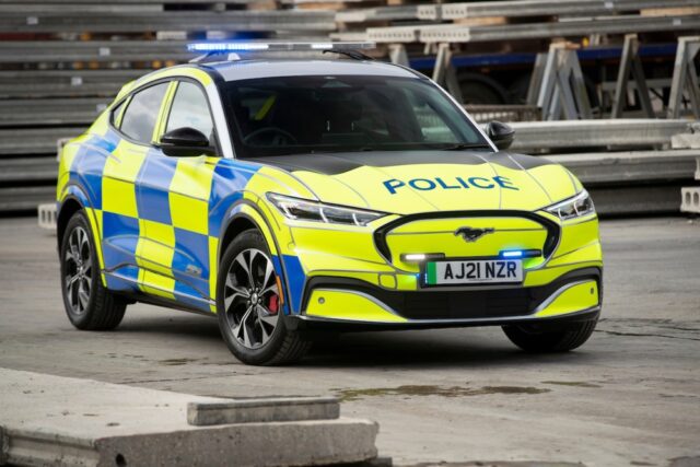Ford Unveils Mustang Mach-E Police Car Concept