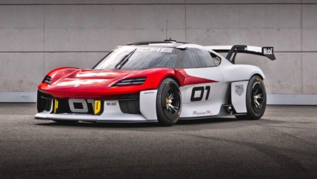 Porsche Unveils Mission R Concept Study at IAA MOBILITY 2021