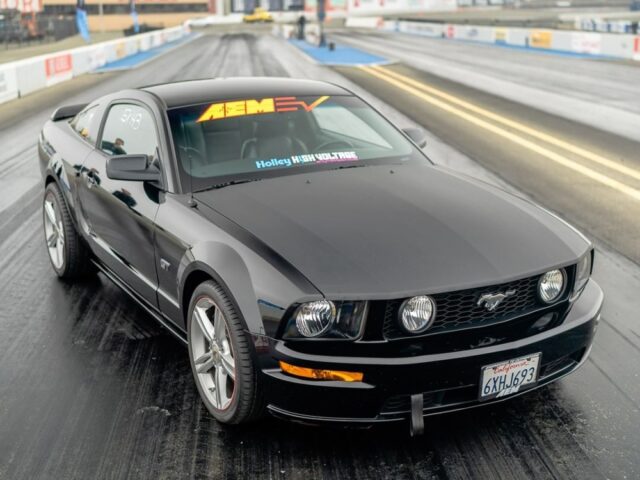 Testang is a 335 HP Tesla-Swapped Mustang GT