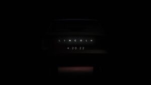 Lincoln’s First All-Electric Concept Will Debut on April 20
