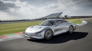 Record Distance Set By Mercedes EQXX, Record Fastest Run At Goodwood