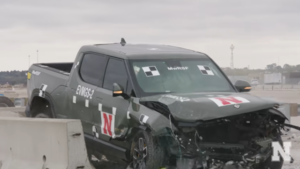 Guardrail Crash Test Suggests EVs Are Too Heavy For Current Infrastructure